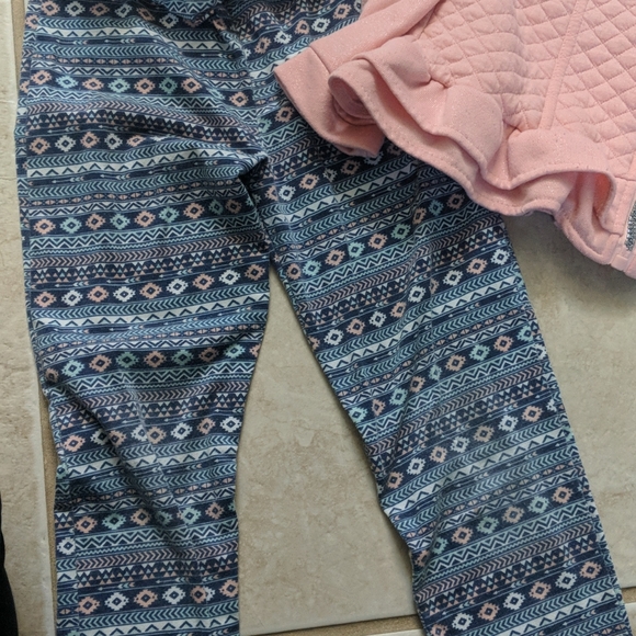 Girls size 6x matching Little Las set pink white - Picture 7 of 7